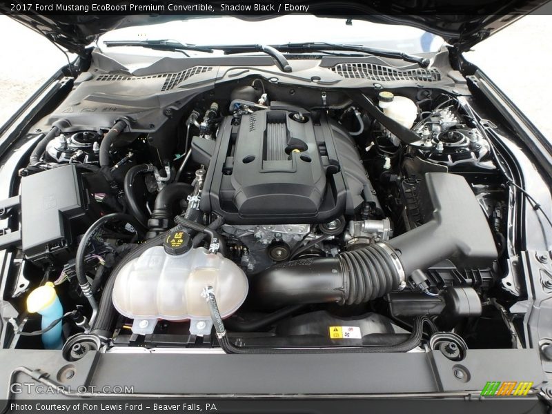  2017 Mustang EcoBoost Premium Convertible Engine - 2.3 Liter DI Turbocharged DOHC 16-Valve GTDI 4 Cylinder