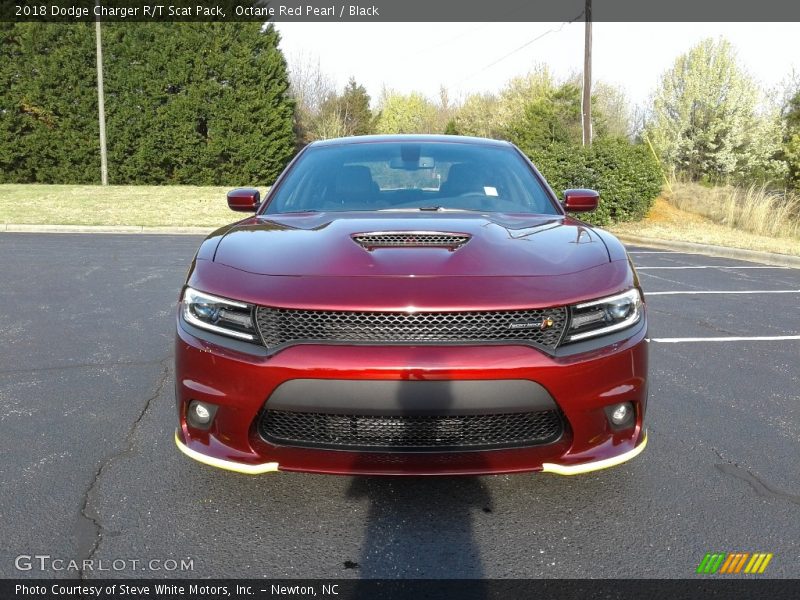 Octane Red Pearl / Black 2018 Dodge Charger R/T Scat Pack