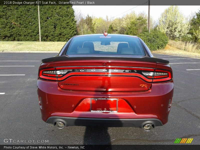 Octane Red Pearl / Black 2018 Dodge Charger R/T Scat Pack