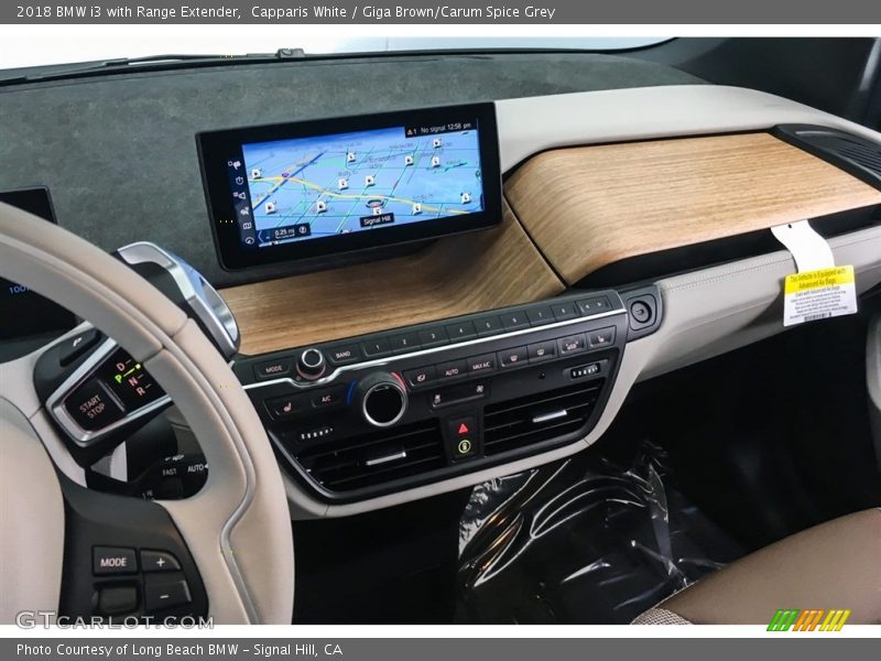 Controls of 2018 i3 with Range Extender