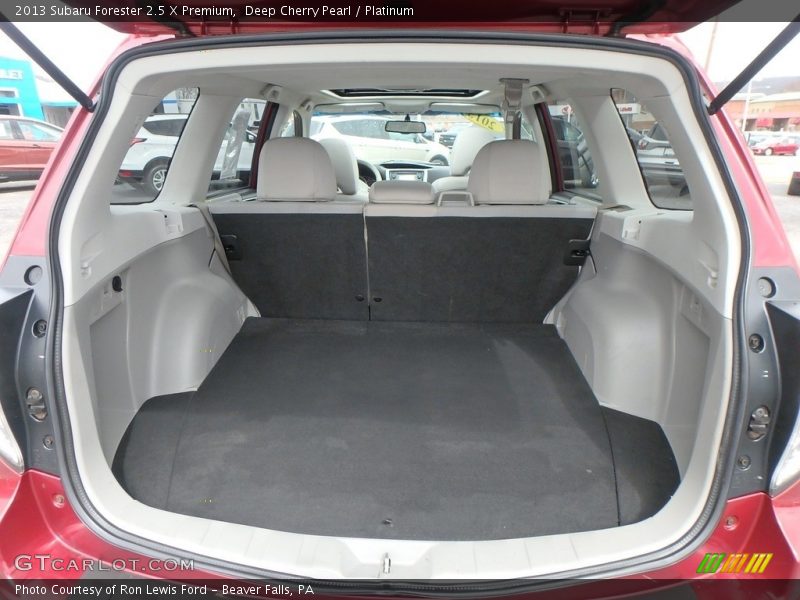 Deep Cherry Pearl / Platinum 2013 Subaru Forester 2.5 X Premium