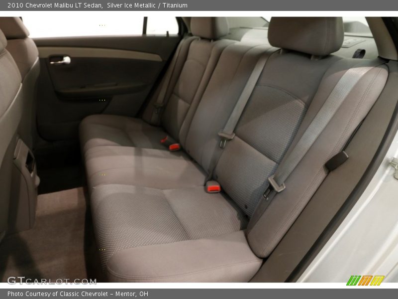 Silver Ice Metallic / Titanium 2010 Chevrolet Malibu LT Sedan