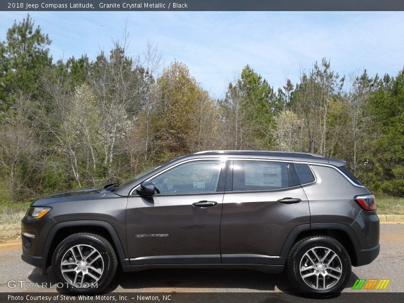 Granite Crystal Metallic / Black 2018 Jeep Compass Latitude