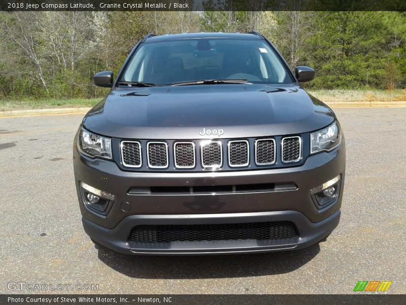 Granite Crystal Metallic / Black 2018 Jeep Compass Latitude