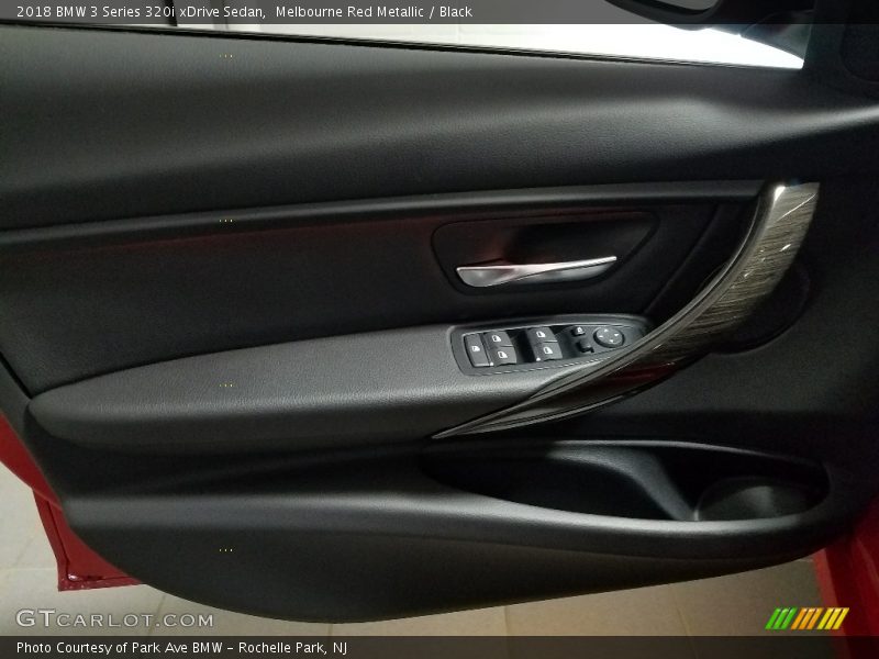 Melbourne Red Metallic / Black 2018 BMW 3 Series 320i xDrive Sedan
