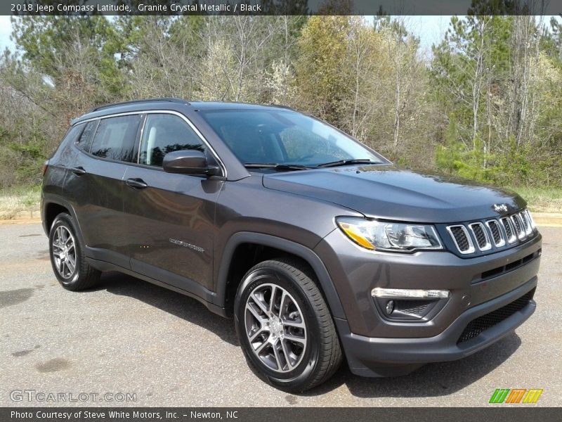 Granite Crystal Metallic / Black 2018 Jeep Compass Latitude