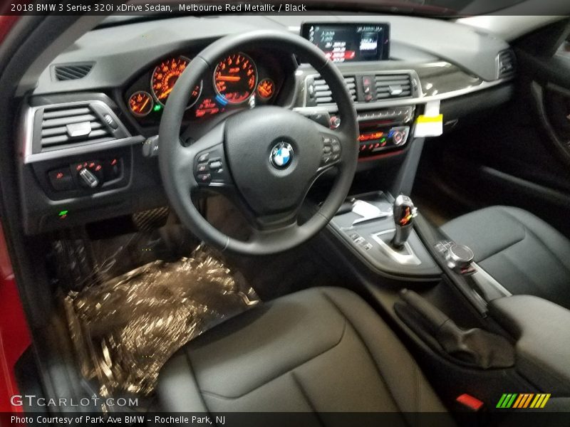Melbourne Red Metallic / Black 2018 BMW 3 Series 320i xDrive Sedan