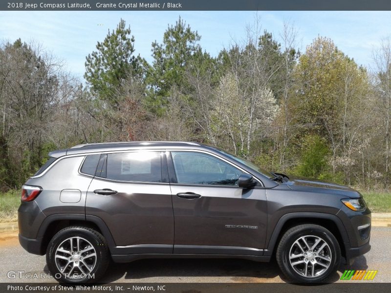 Granite Crystal Metallic / Black 2018 Jeep Compass Latitude