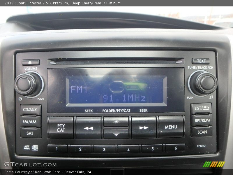 Deep Cherry Pearl / Platinum 2013 Subaru Forester 2.5 X Premium