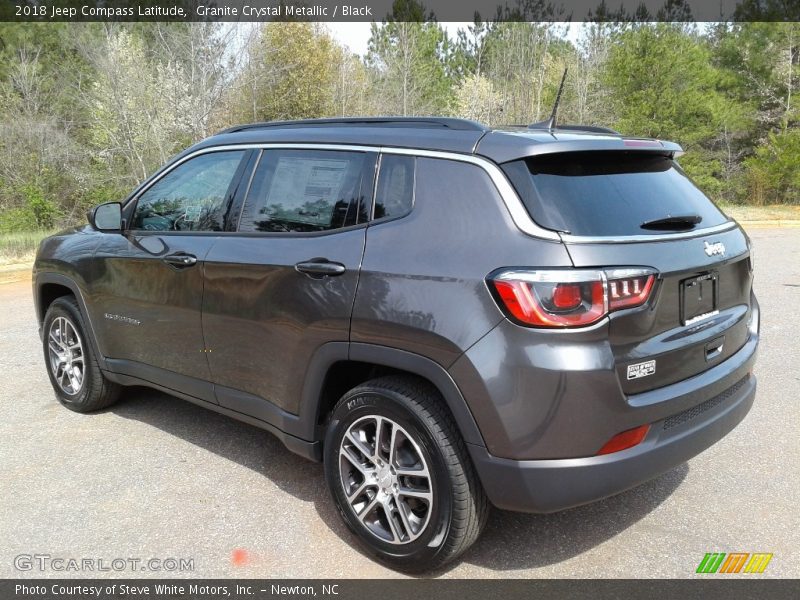 Granite Crystal Metallic / Black 2018 Jeep Compass Latitude