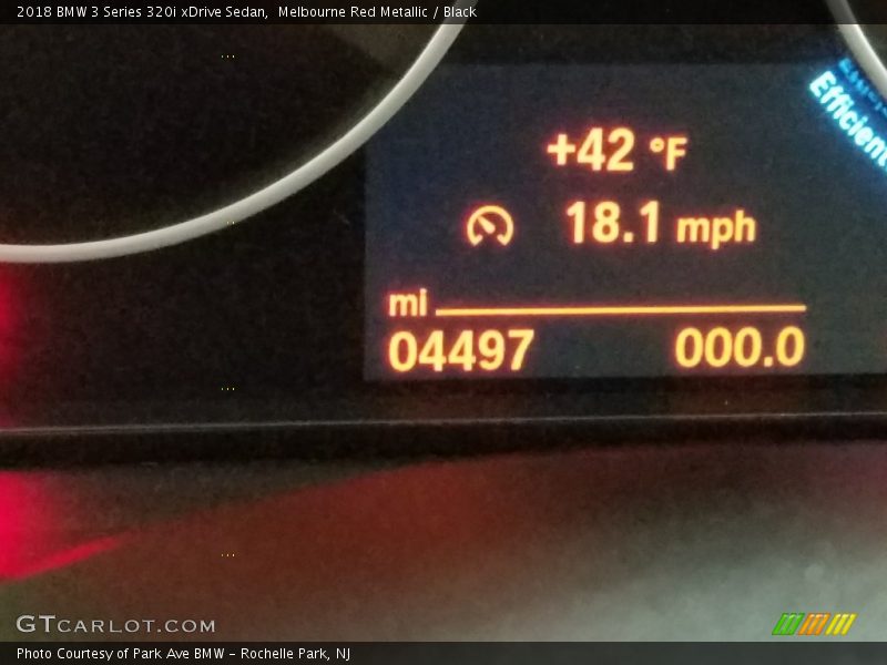 Melbourne Red Metallic / Black 2018 BMW 3 Series 320i xDrive Sedan