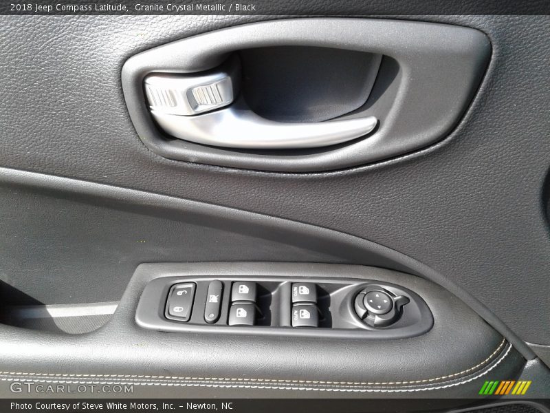 Granite Crystal Metallic / Black 2018 Jeep Compass Latitude