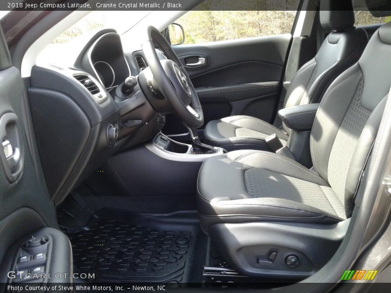 Granite Crystal Metallic / Black 2018 Jeep Compass Latitude