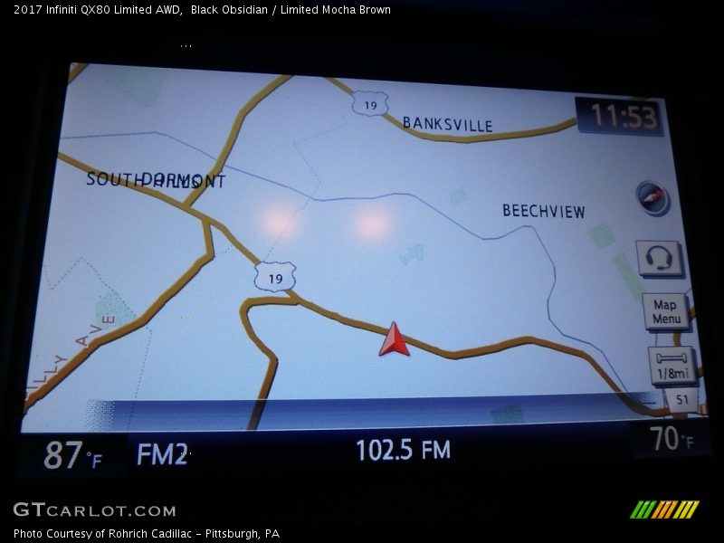 Black Obsidian / Limited Mocha Brown 2017 Infiniti QX80 Limited AWD