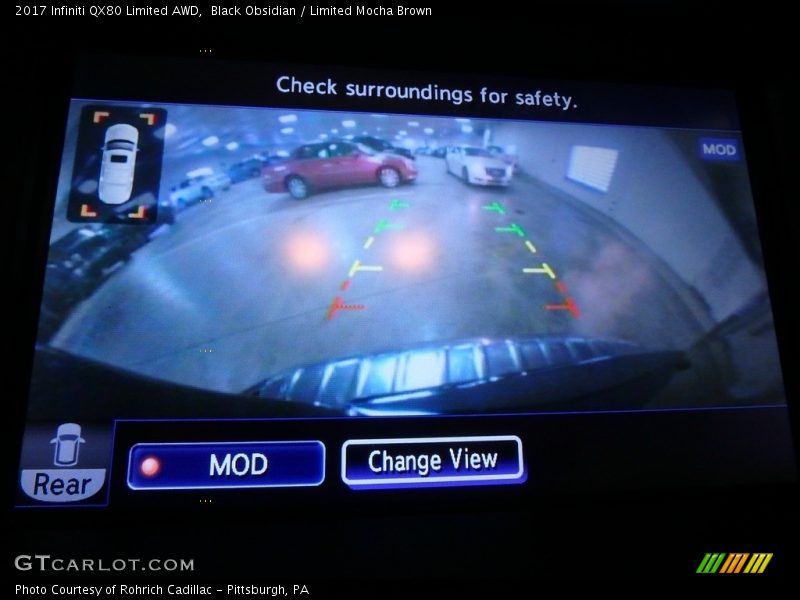 Black Obsidian / Limited Mocha Brown 2017 Infiniti QX80 Limited AWD