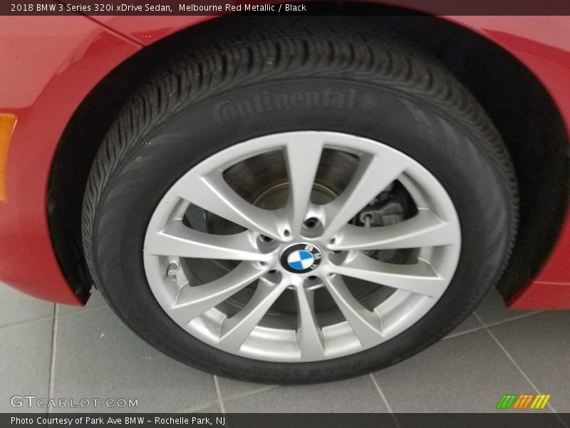 Melbourne Red Metallic / Black 2018 BMW 3 Series 320i xDrive Sedan