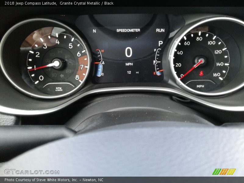 Granite Crystal Metallic / Black 2018 Jeep Compass Latitude