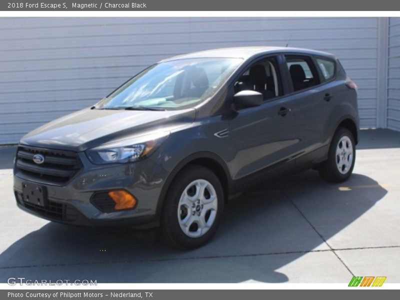 Magnetic / Charcoal Black 2018 Ford Escape S
