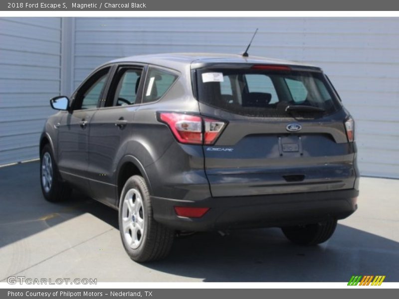 Magnetic / Charcoal Black 2018 Ford Escape S