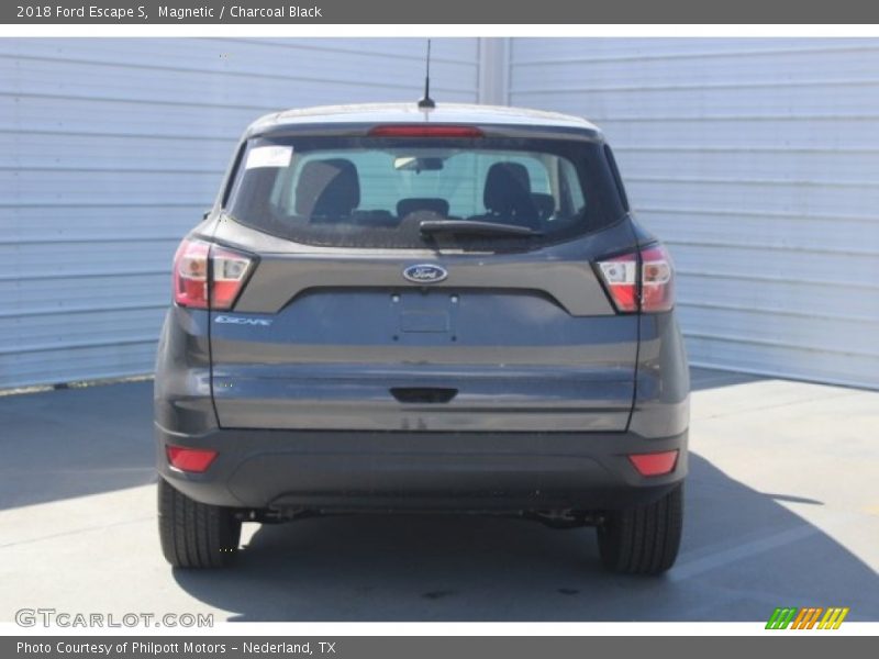 Magnetic / Charcoal Black 2018 Ford Escape S