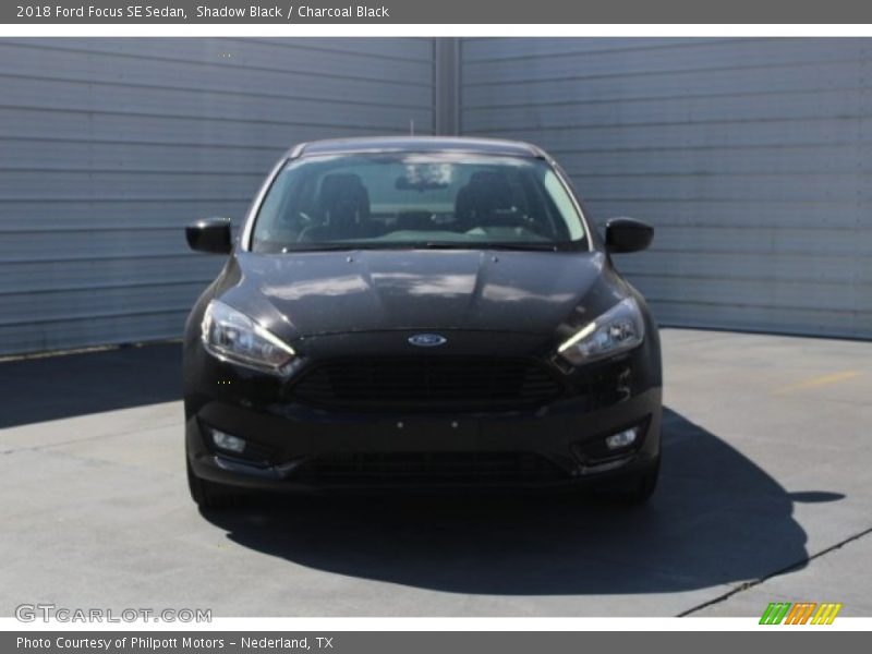 Shadow Black / Charcoal Black 2018 Ford Focus SE Sedan