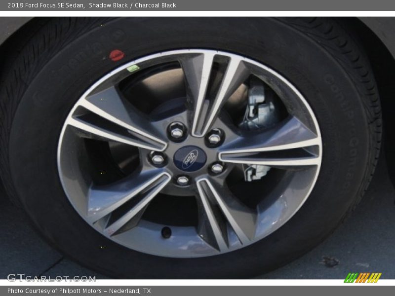 Shadow Black / Charcoal Black 2018 Ford Focus SE Sedan