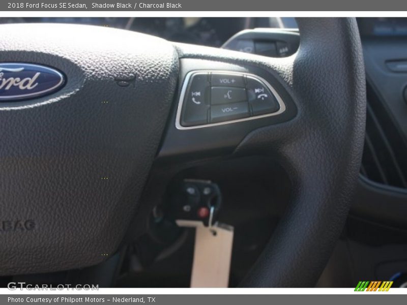 Shadow Black / Charcoal Black 2018 Ford Focus SE Sedan
