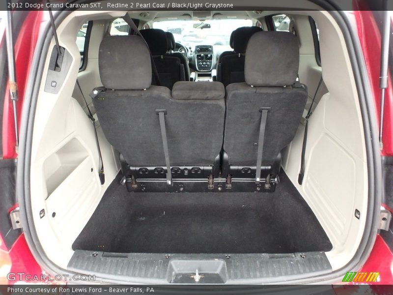 Redline 2 Pearl Coat / Black/Light Graystone 2012 Dodge Grand Caravan SXT