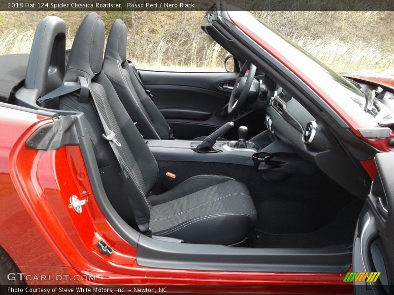 Front Seat of 2018 124 Spider Classica Roadster