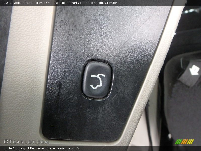 Redline 2 Pearl Coat / Black/Light Graystone 2012 Dodge Grand Caravan SXT