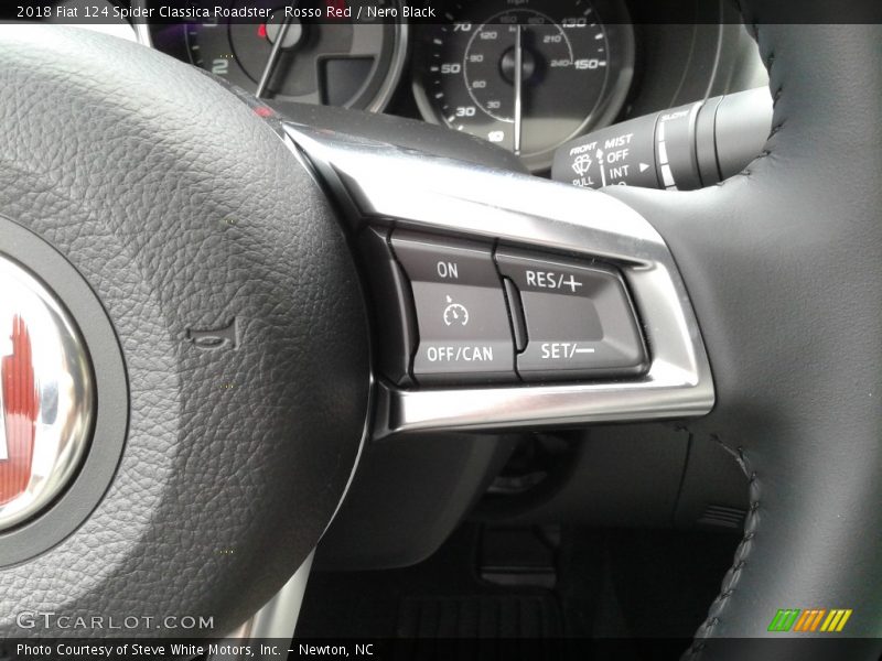 Controls of 2018 124 Spider Classica Roadster