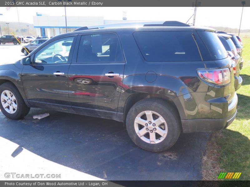 Carbon Black Metallic / Ebony 2015 GMC Acadia SLE