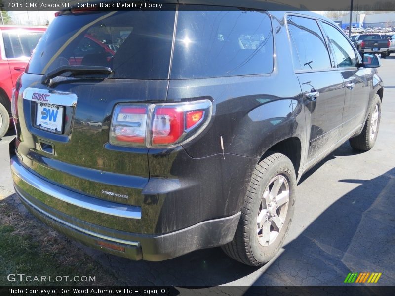 Carbon Black Metallic / Ebony 2015 GMC Acadia SLE