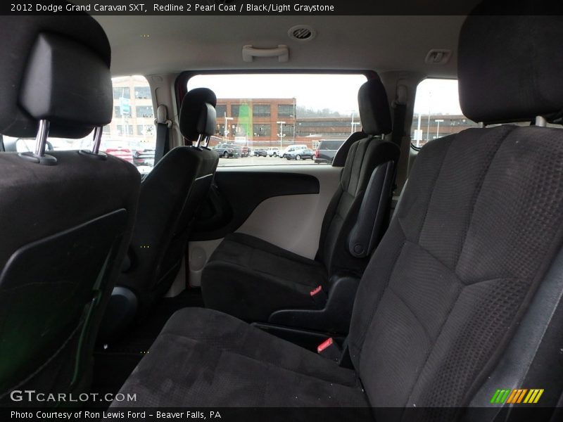 Redline 2 Pearl Coat / Black/Light Graystone 2012 Dodge Grand Caravan SXT