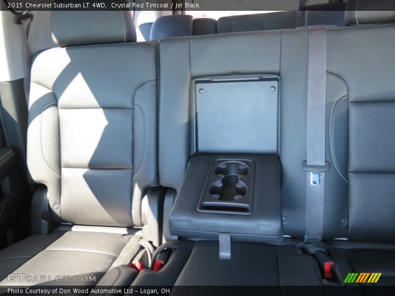 Crystal Red Tintcoat / Jet Black 2015 Chevrolet Suburban LT 4WD
