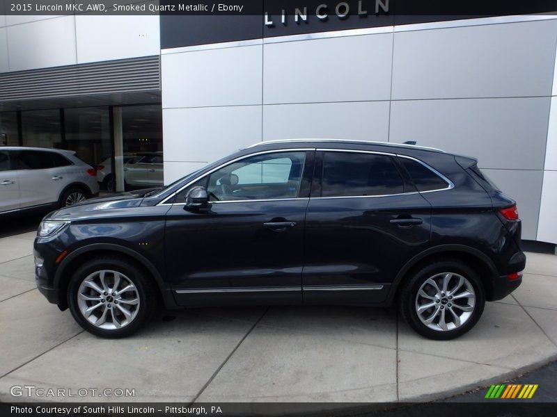 Smoked Quartz Metallic / Ebony 2015 Lincoln MKC AWD