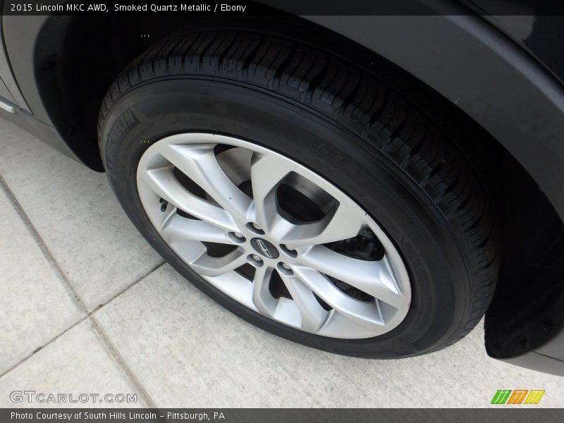 Smoked Quartz Metallic / Ebony 2015 Lincoln MKC AWD