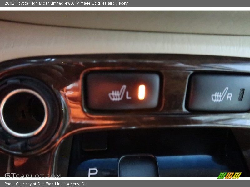 Vintage Gold Metallic / Ivory 2002 Toyota Highlander Limited 4WD