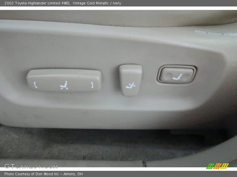 Vintage Gold Metallic / Ivory 2002 Toyota Highlander Limited 4WD