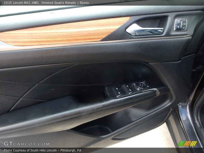Smoked Quartz Metallic / Ebony 2015 Lincoln MKC AWD