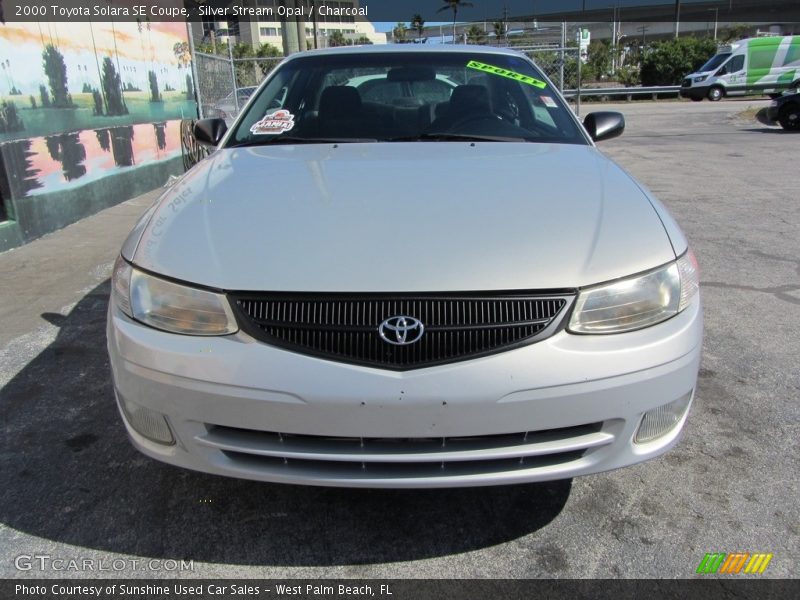 Silver Stream Opal / Charcoal 2000 Toyota Solara SE Coupe