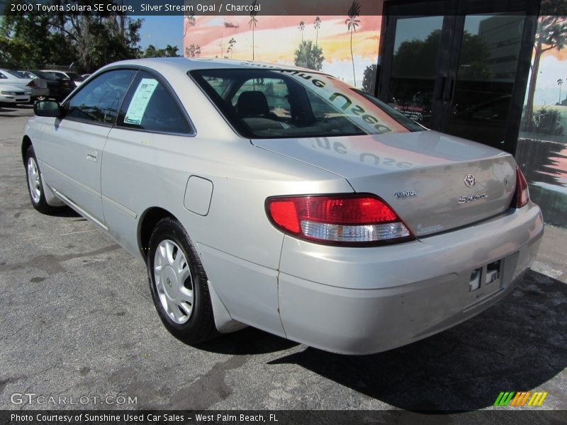 Silver Stream Opal / Charcoal 2000 Toyota Solara SE Coupe