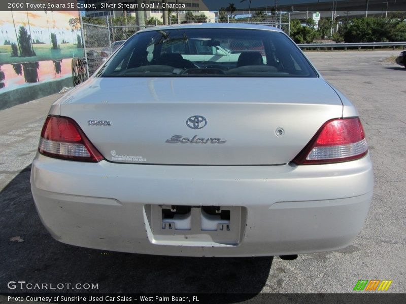 Silver Stream Opal / Charcoal 2000 Toyota Solara SE Coupe