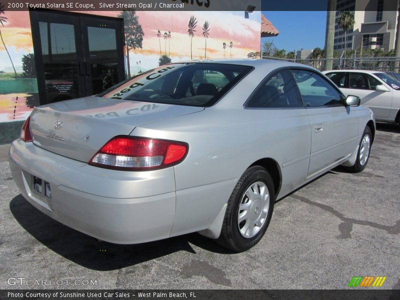 Silver Stream Opal / Charcoal 2000 Toyota Solara SE Coupe