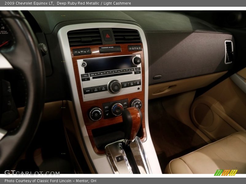 Deep Ruby Red Metallic / Light Cashmere 2009 Chevrolet Equinox LT