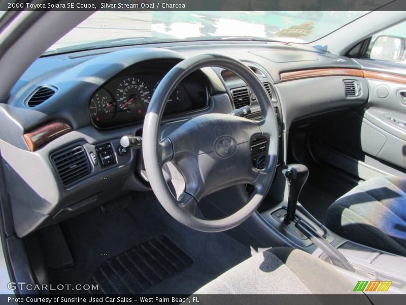 Silver Stream Opal / Charcoal 2000 Toyota Solara SE Coupe