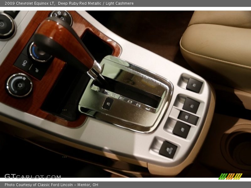 Deep Ruby Red Metallic / Light Cashmere 2009 Chevrolet Equinox LT