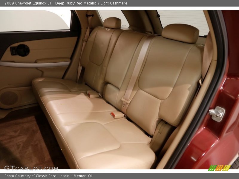Deep Ruby Red Metallic / Light Cashmere 2009 Chevrolet Equinox LT