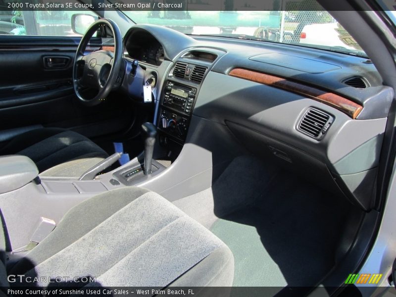 Silver Stream Opal / Charcoal 2000 Toyota Solara SE Coupe