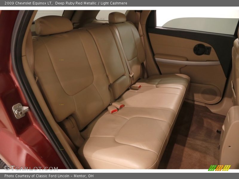 Deep Ruby Red Metallic / Light Cashmere 2009 Chevrolet Equinox LT